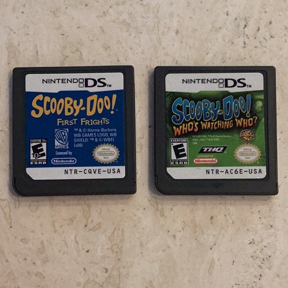 Scooby-Doo First Frights Nintendo DS Game & Who’s Watching Who Nintendo DS Games - Picture 4 of 11